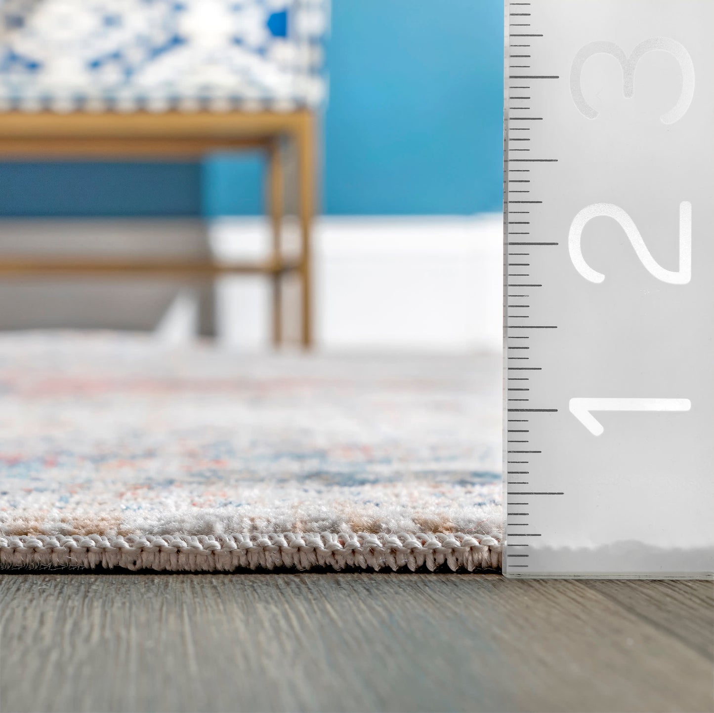 Herati Medallion Rug | Beige