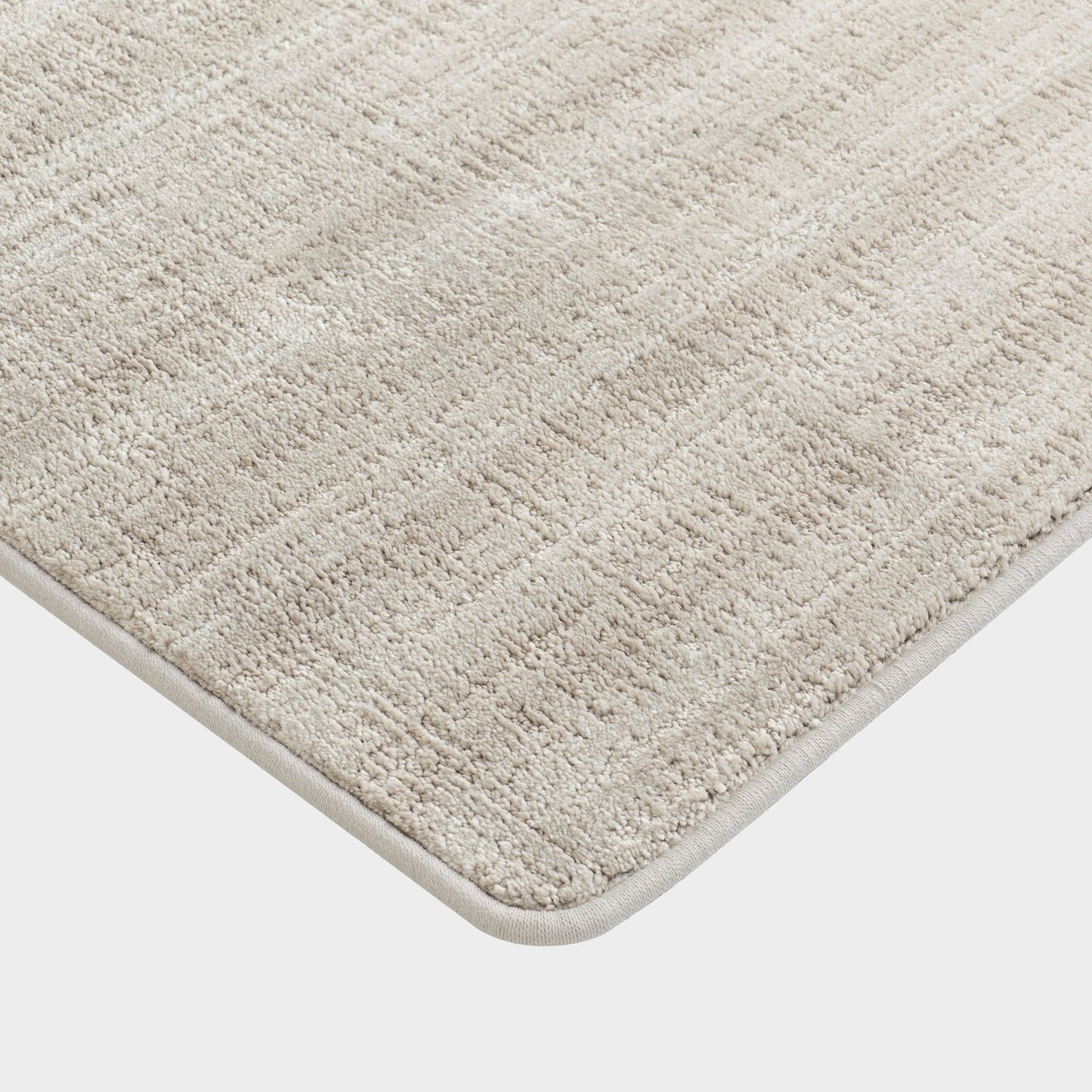 Mockingbird Textured Custom Rug | Beige