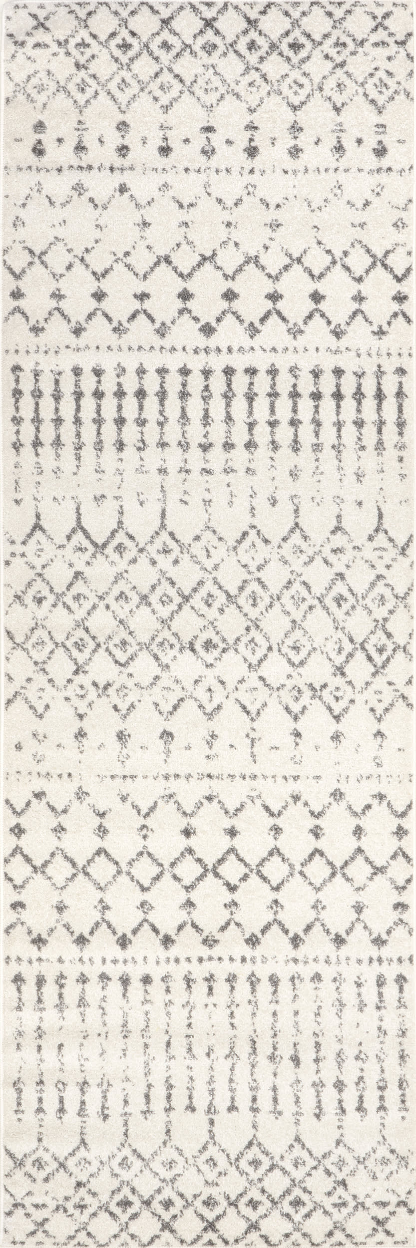 Moroccan Trellis Rug | Grey