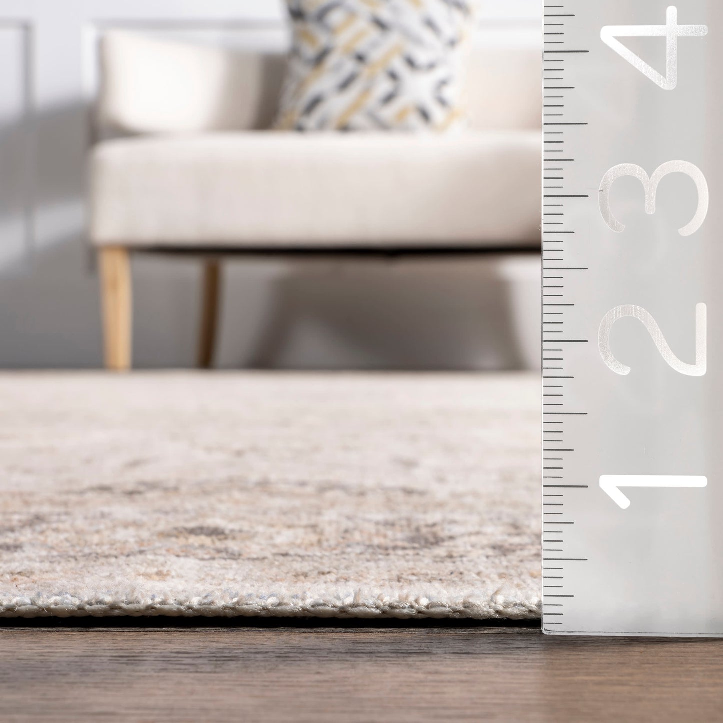 Bayberry Vintage Washable Rug | Sand