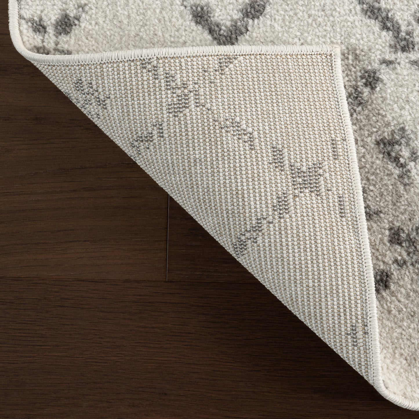 Moroccan Trellis Rug | Grey