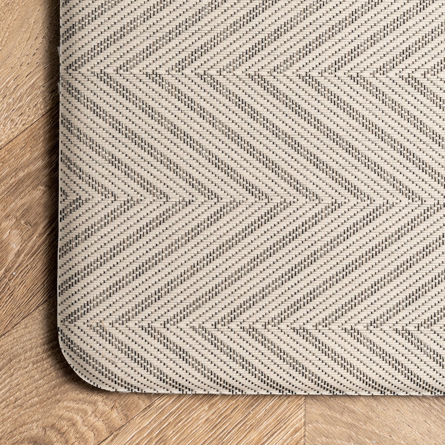 Herringbone Woven Anti-Fatigue Mat | Beige